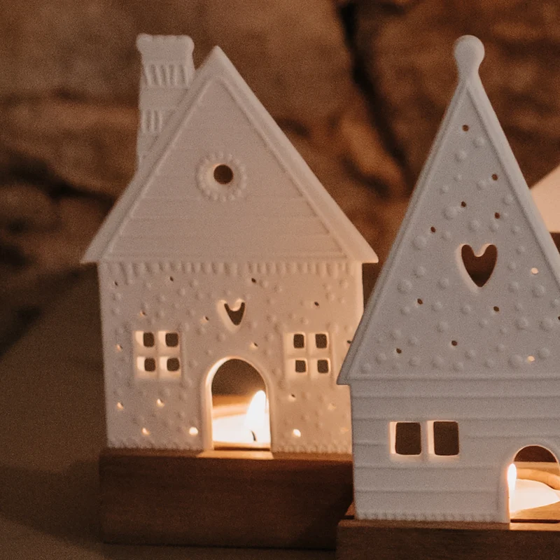 Räder Lichtobjekt Lebkuchenhaus Lebkuchenhäuschen