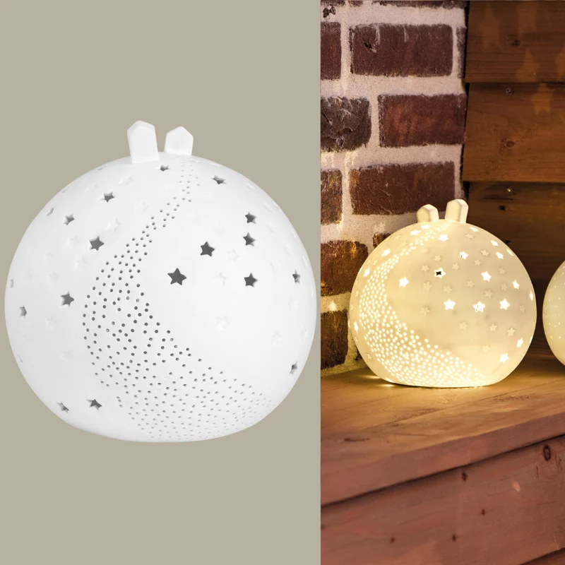 Räder LED Porzellanlichtkugel Häuser