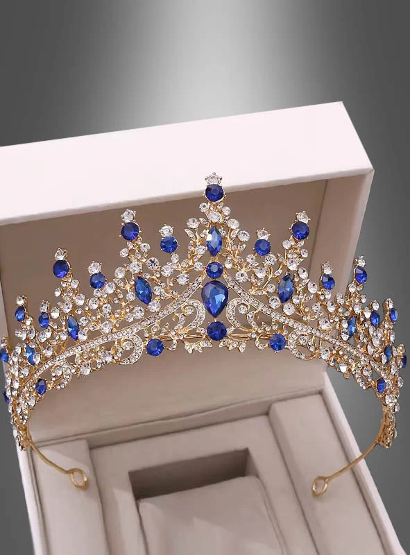 Luxus Königin Diadem mit Strass