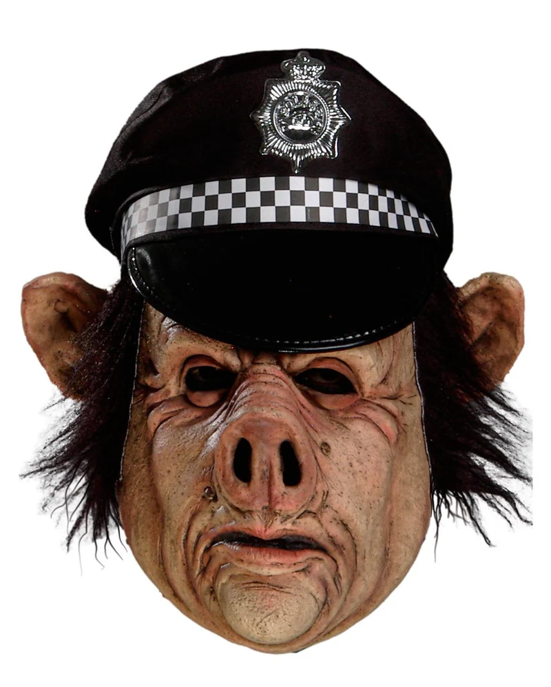 "The Dirty Cop" Schweine Maske