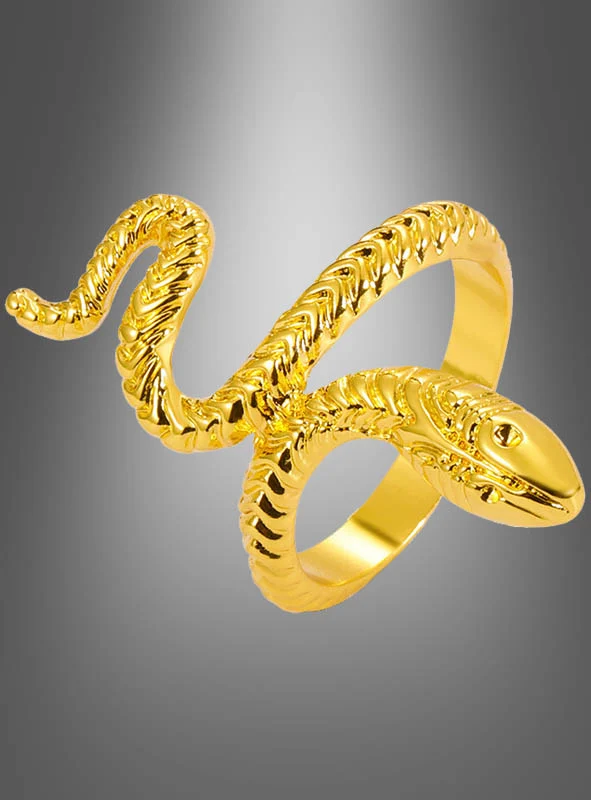 Goldener Ring Schlange