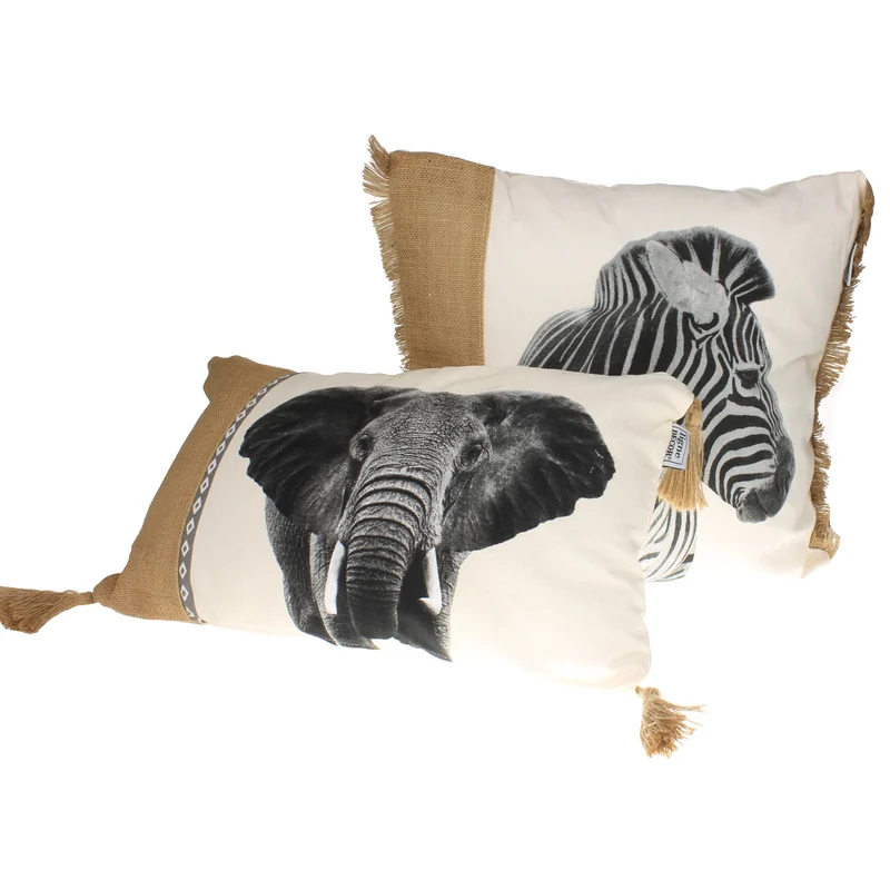 Dekokissen Zebra oder Zebra