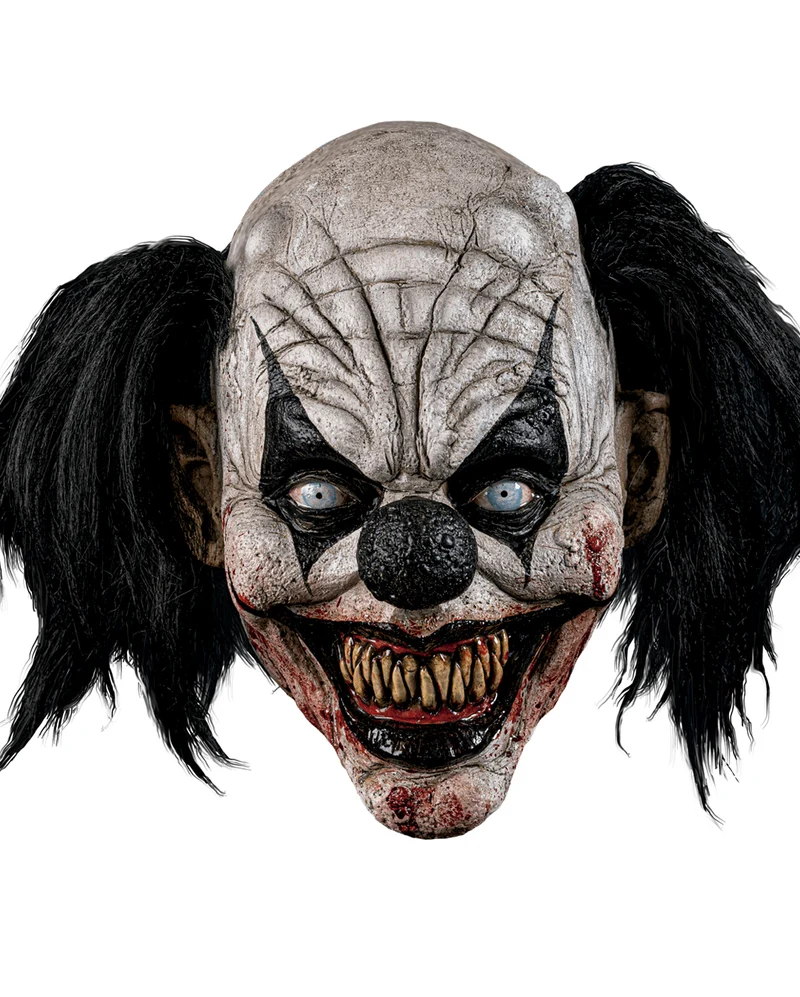 Carnevil Clown Halloween Maske mit Haaren