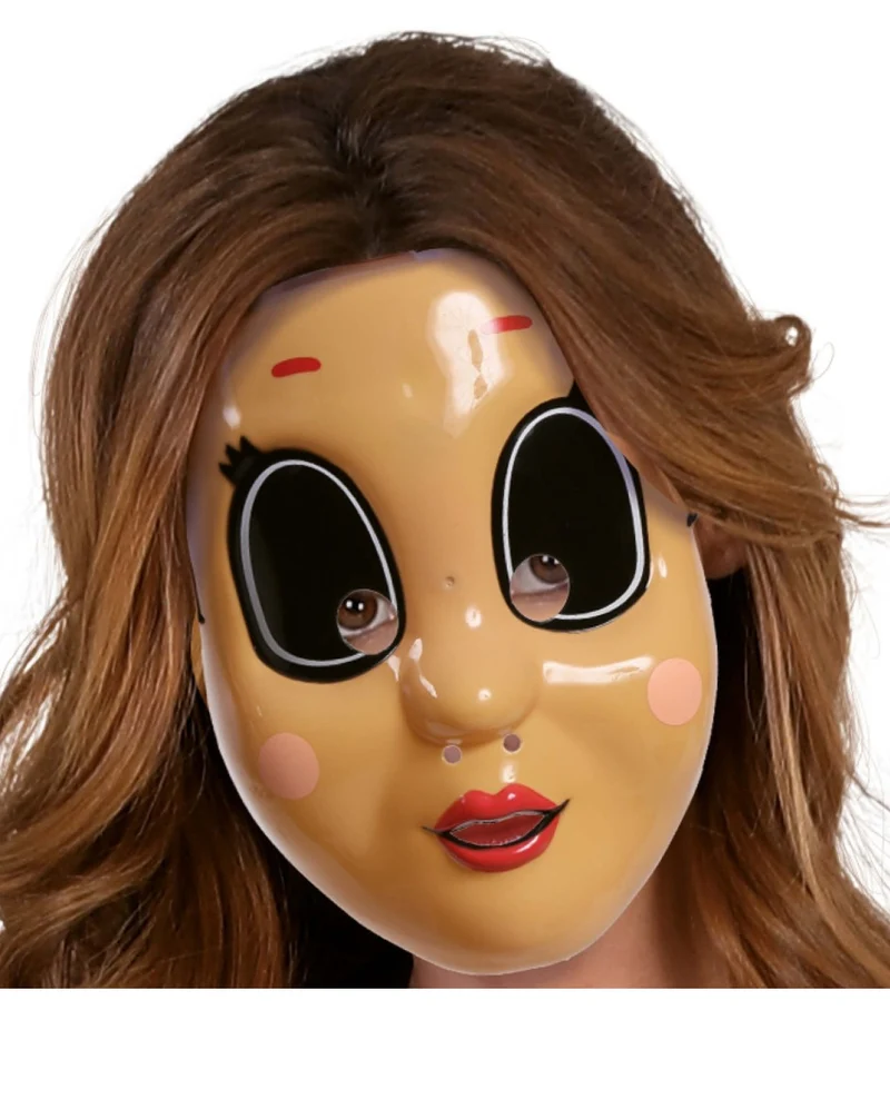 Unheimlich Seltsame Mädchen Maske