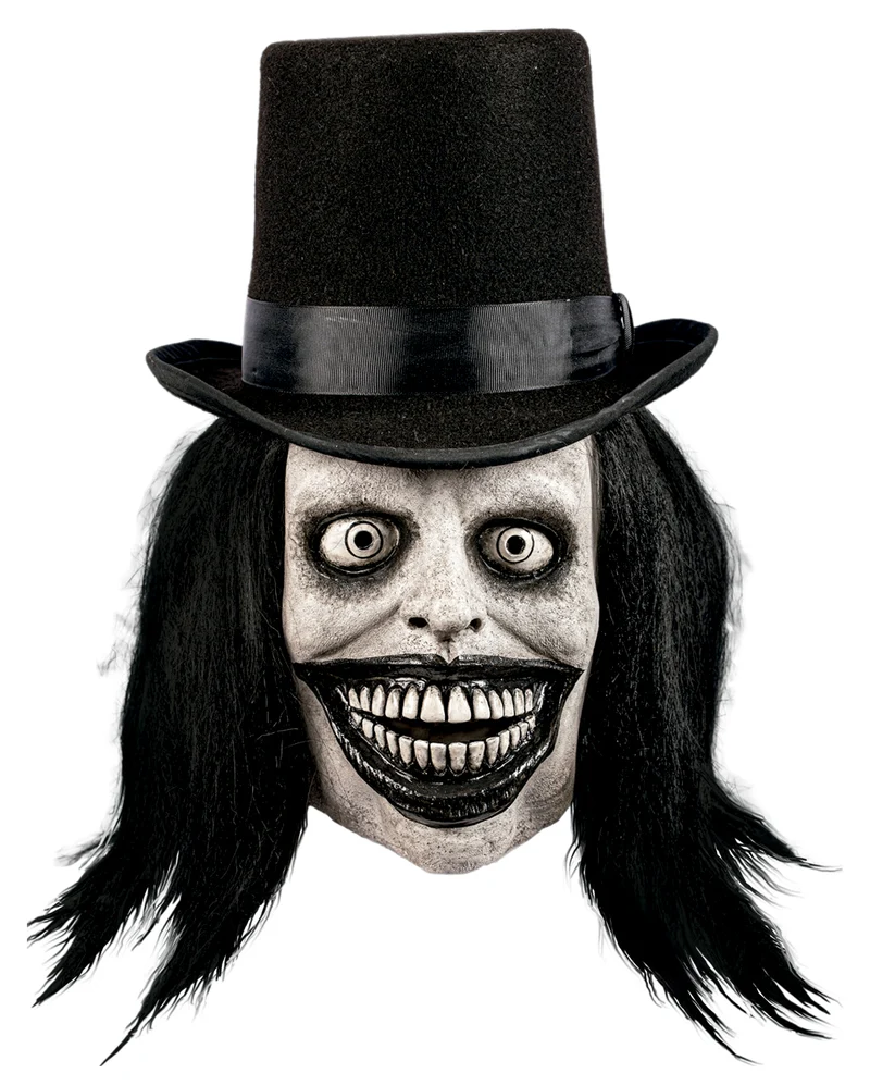 Dark Sinister Night Caller Maske mit Zylinder