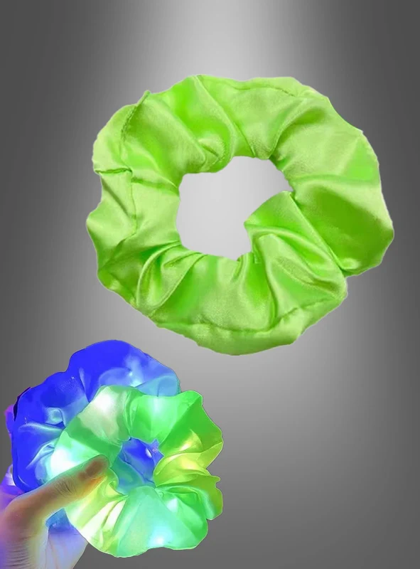 Scrunchie Haargummi mit LED