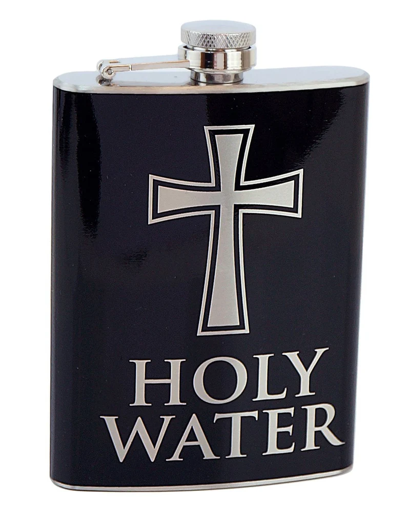 Holy Water Weihwasser Flachmann Flasche
