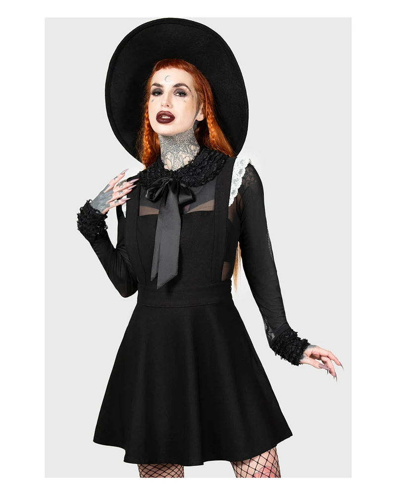 KILLSTAR Oriel Pinafore Latzkleid