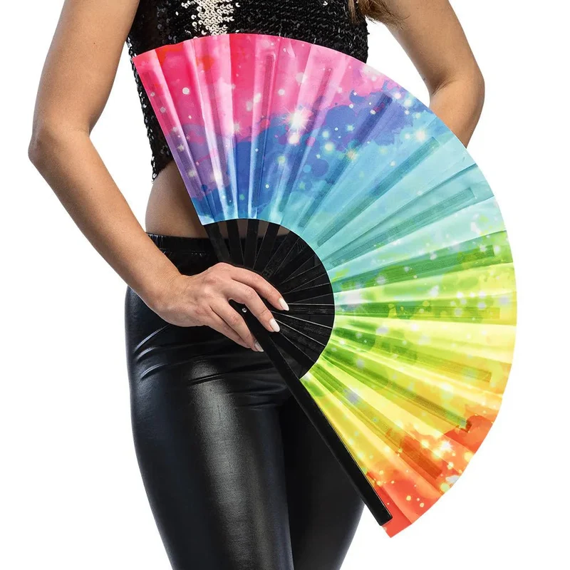 Fächer „Rave Vibe XL“ (64 cm)