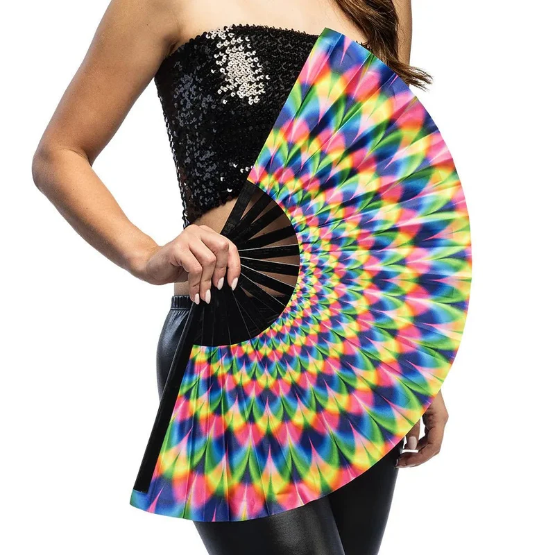 Fächer „Rave Rush XL“ (64 cm)