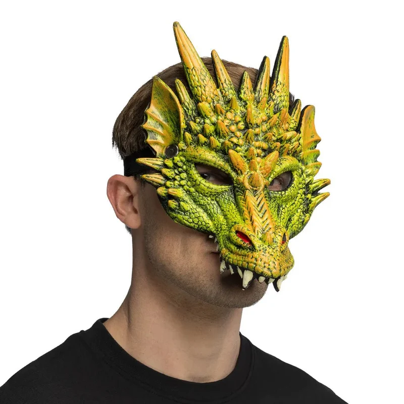 Schaumstoff-Halbmaske „Drache“