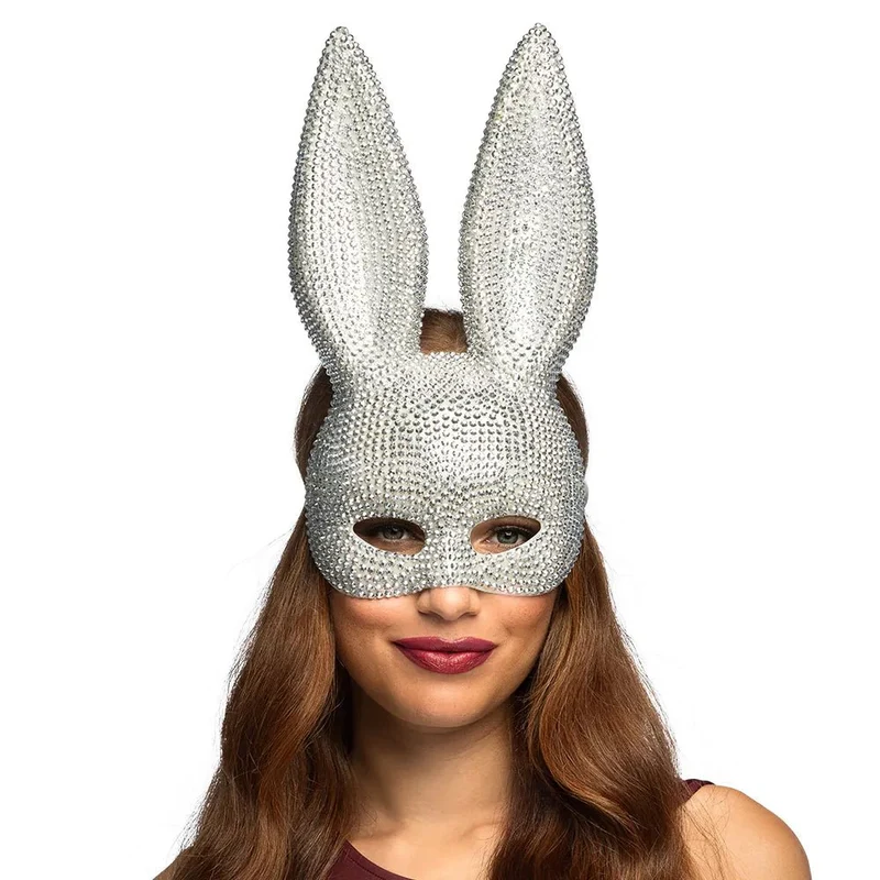 Halbmaske „Bunny Diamant“