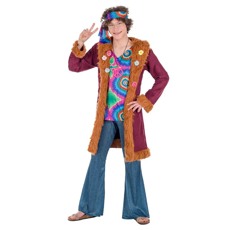 Kostüm für Erwachsene: Mojo-Hippie