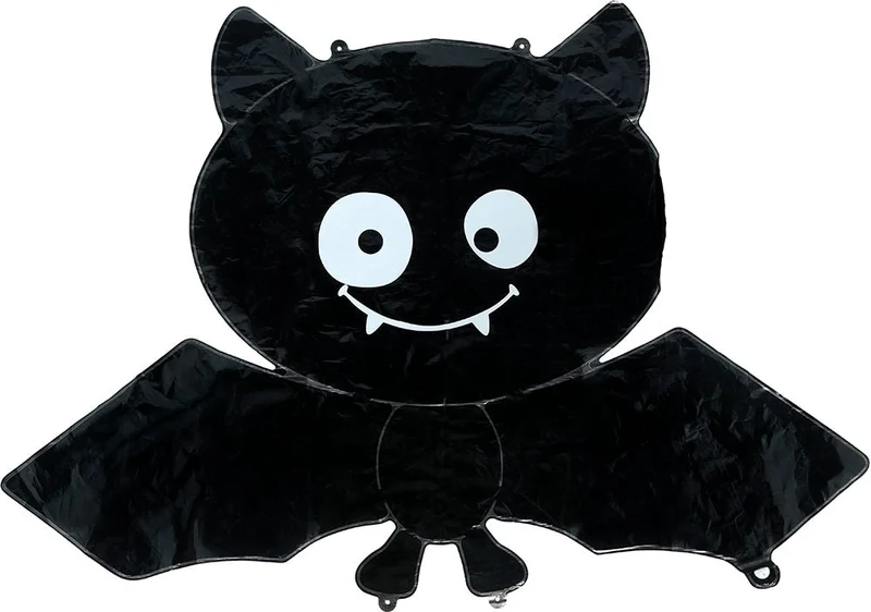 Halloween-Heliumballon „Fledermaus“ (leer), 75 cm