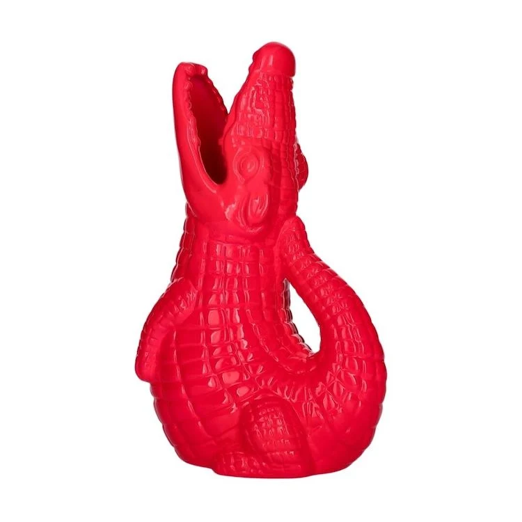 Croco Vase neonpink 25,5 cm