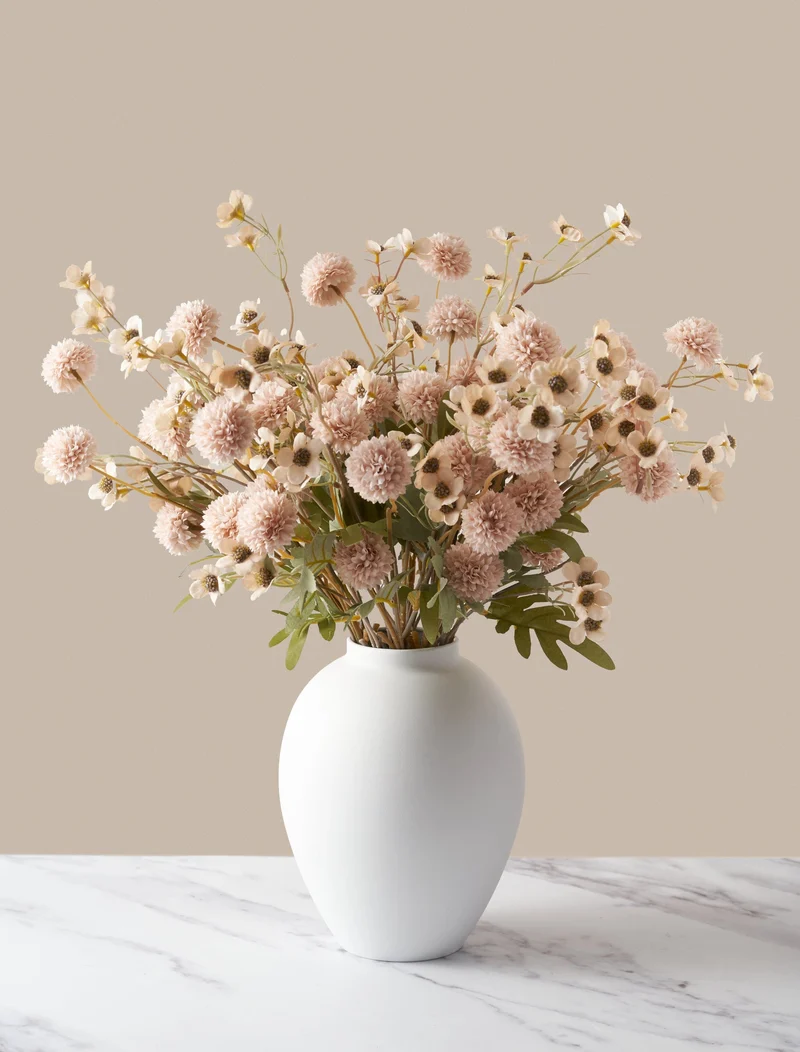 Faux Arrangement - Wax Cream