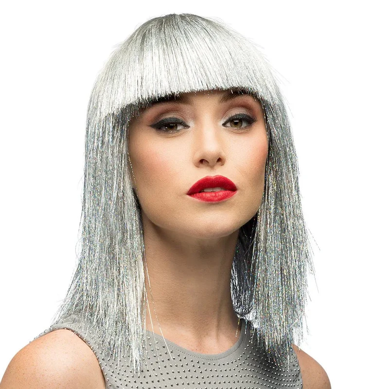 Perücke „Crazy“ in Silber