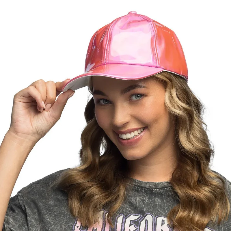 Mütze „Holo“ in Rosa (verstellbar)
