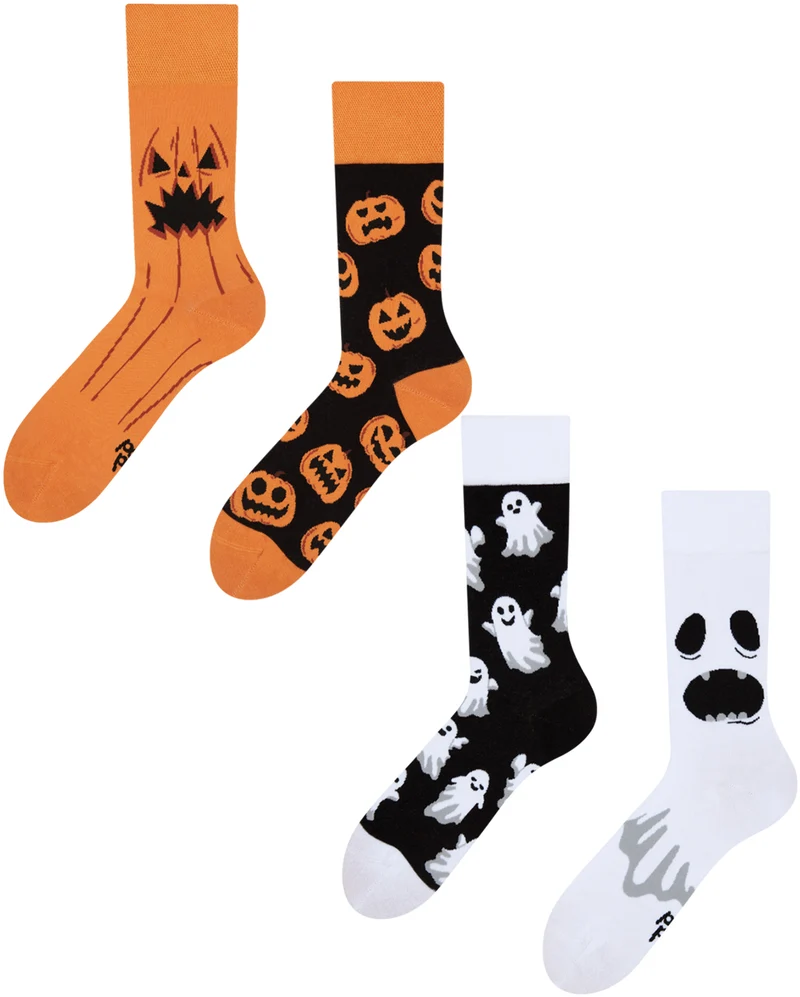 Geschenkbox Halloween Socken