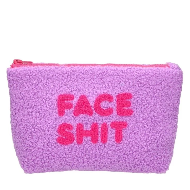 Voyage Teddy-Tasche Face Shit M lila