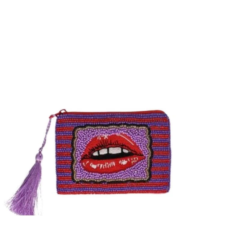 Elodie Kosmetiktasche Lippen XS rot-Lila