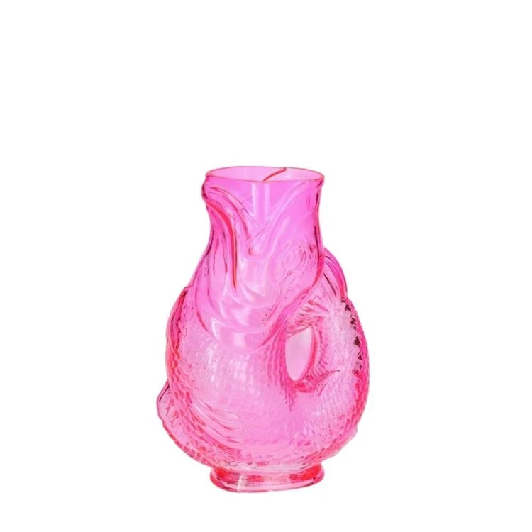 Jacquard Fischvase pink 16 cm