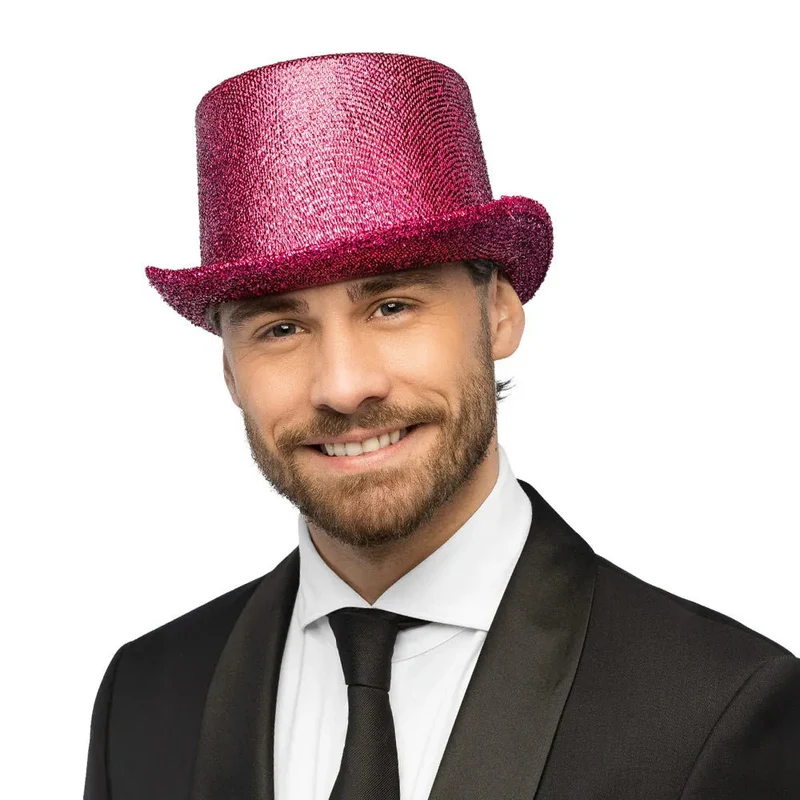 Hut „Showtime“ in Rosa