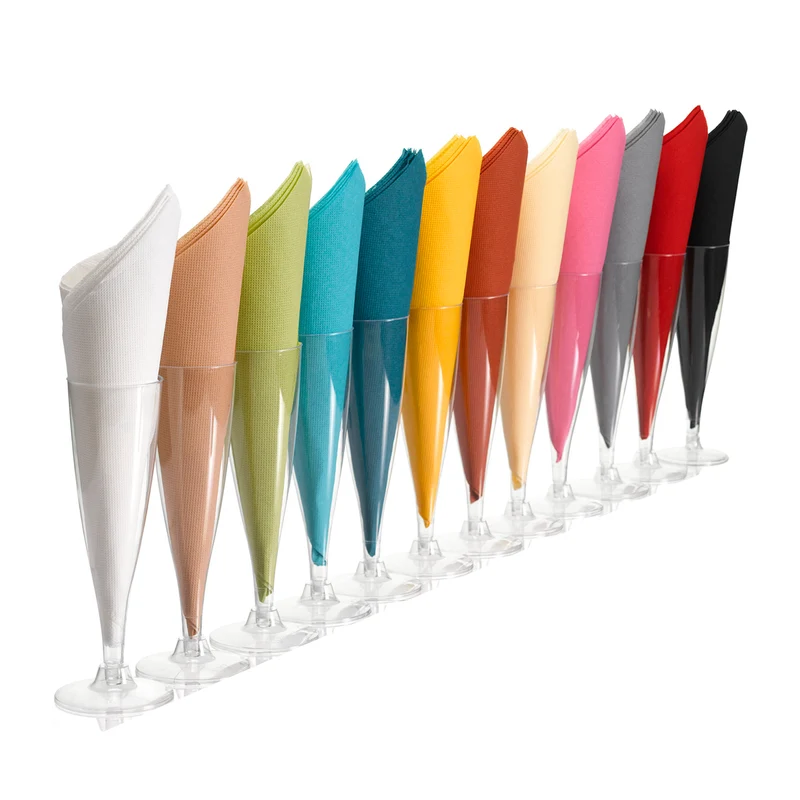40er Set Cocktailservietten Rosen 33 oder 25 cm