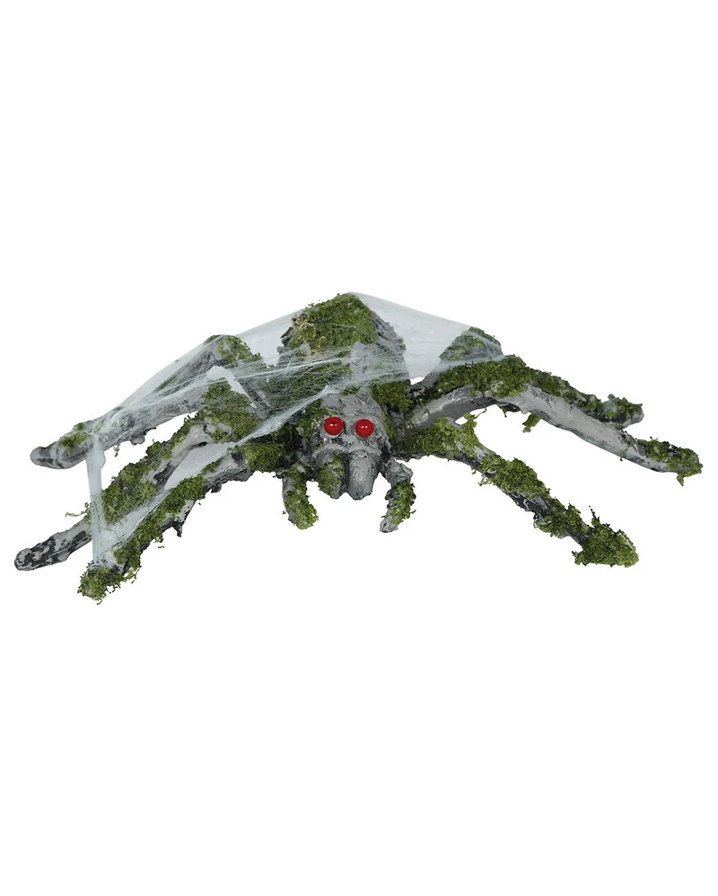 Unheimliche Fäulnisspinne mit Moos22cm