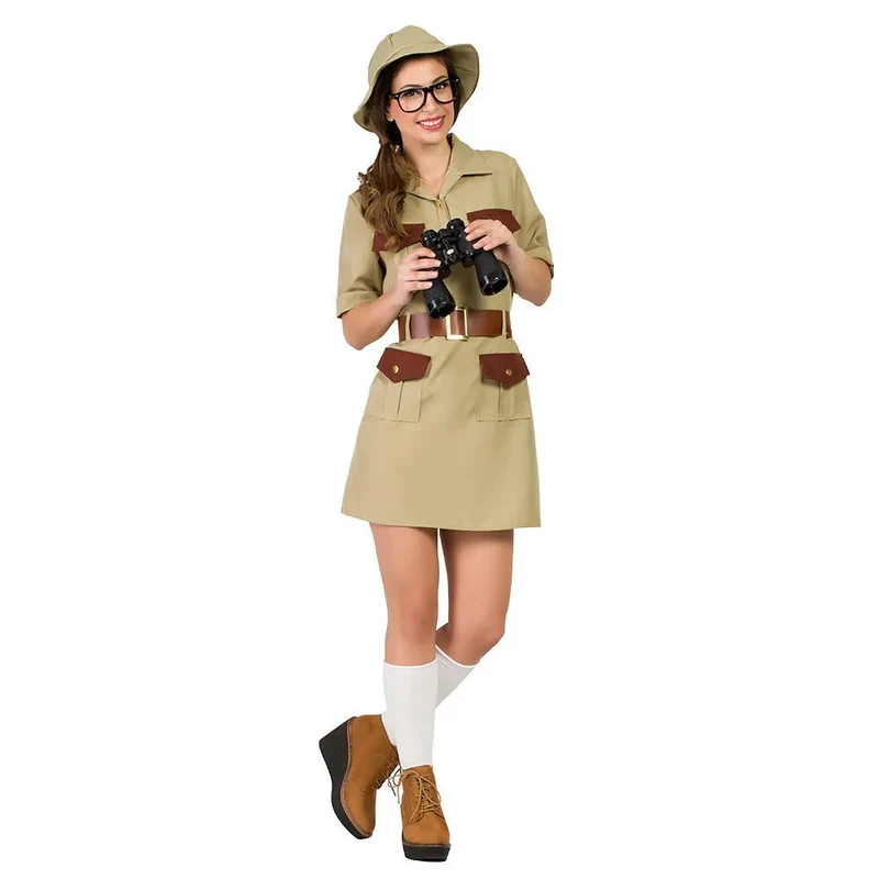 Kostüm für Erwachsene „Safari Jade“