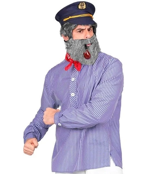 Zeeman-Shirt Weiß-Blau