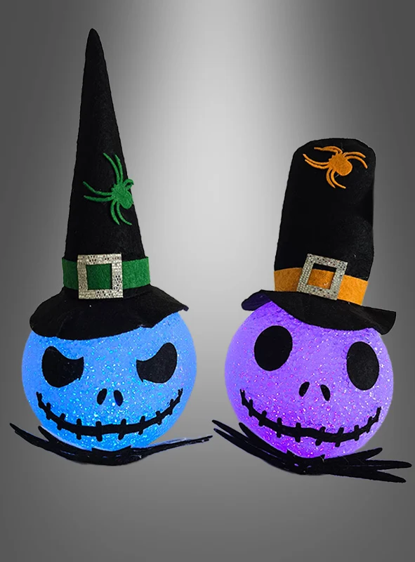 Ein farbwechselnder Halloween Geister Kopf