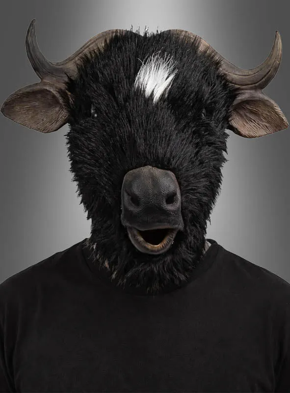 Büffel Stier Vollmaske
