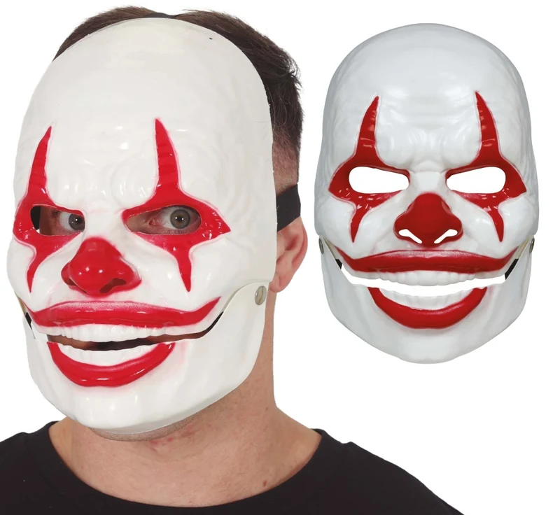 Rote Maske – Lachender Clown