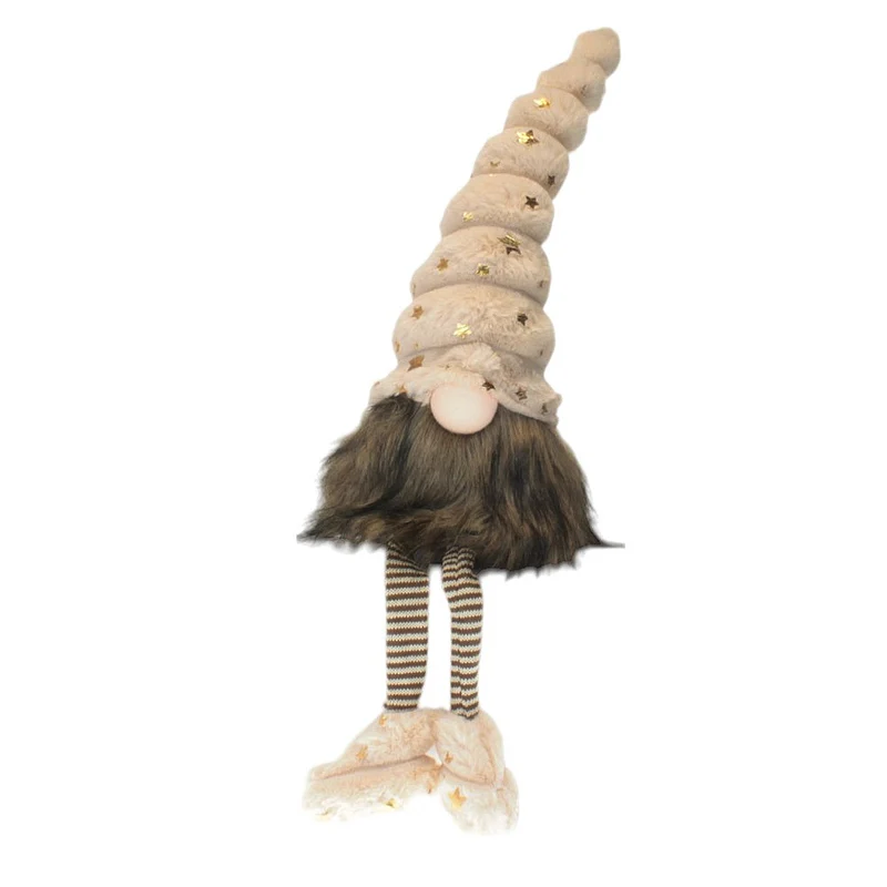 Kantenhocker Wichtel groß Grün Beige oder Schwarz