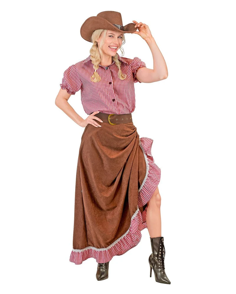 Cowgirl Damen Kostüm