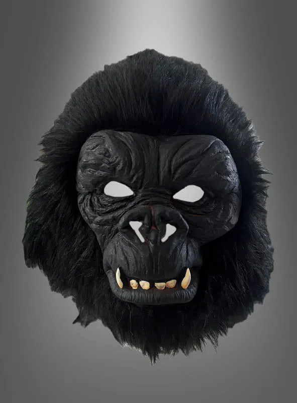 Realistische Gorilla Vollmaske