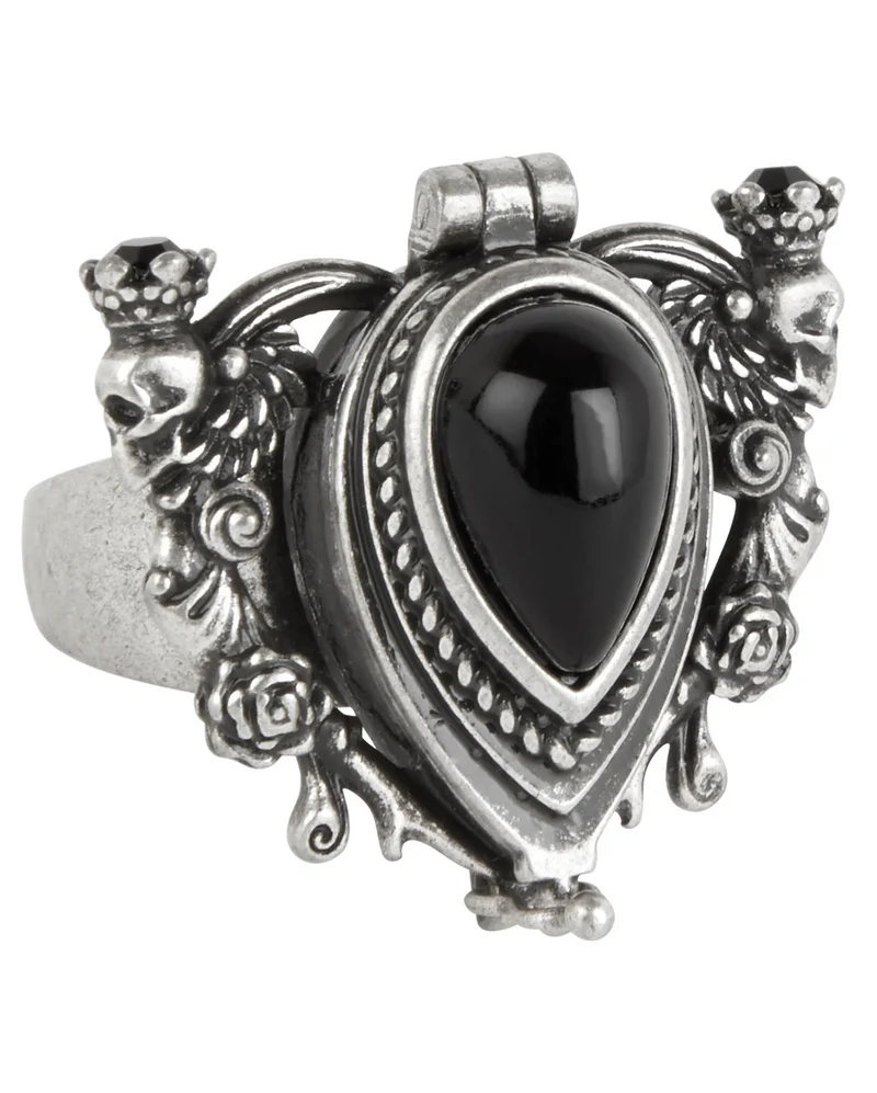 Viktorianischer Gothic Giftring KILLSTAR