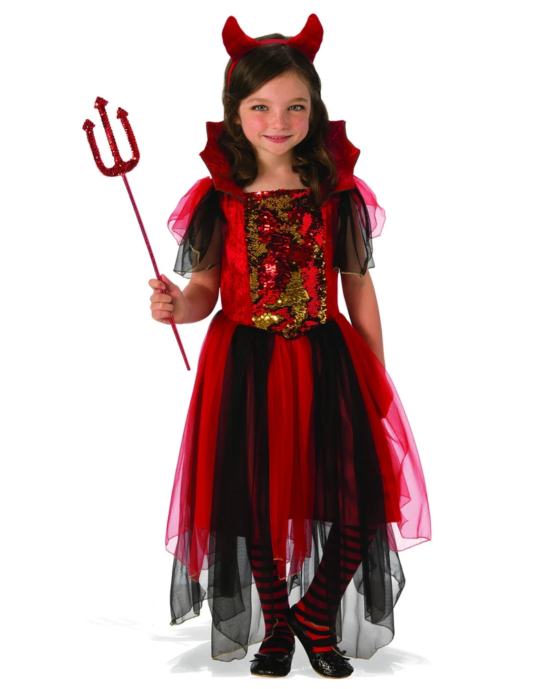 Magic Glitter Teufel Kinderkostüm