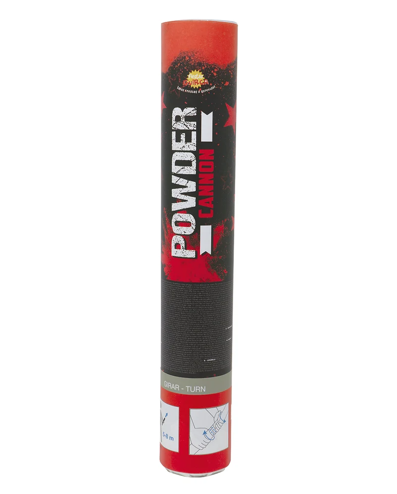 Rote Pulver Konfetti Kanone 30cm