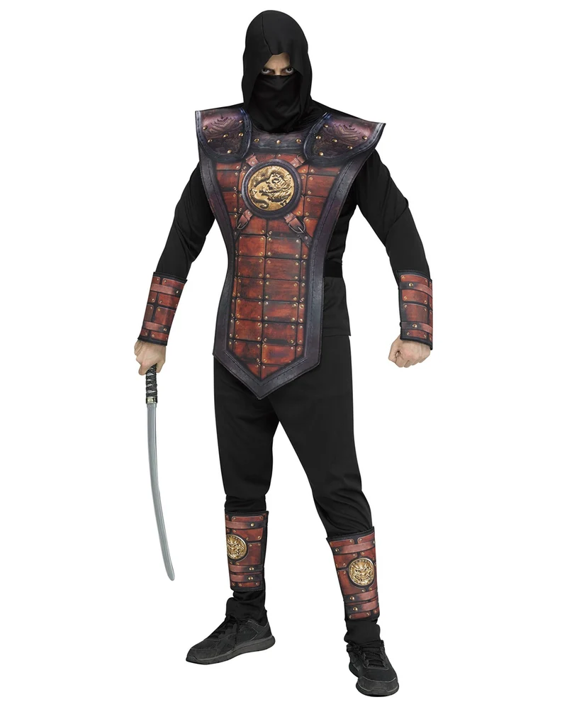 Drachen Ninja Kostüm für Männer