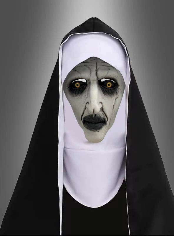 Horror Nonne Vollmaske