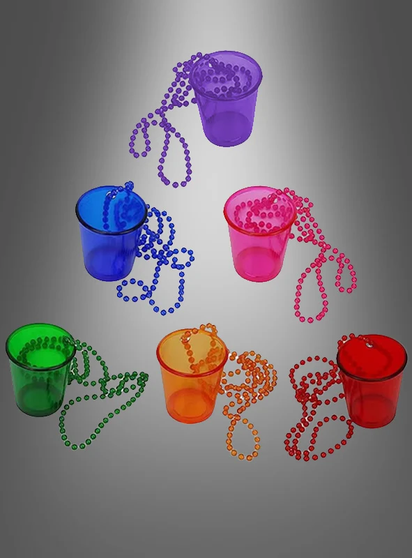 Schnapsglas mit Kette