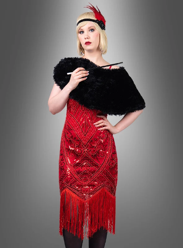 Luxuriöses Kleid mit Pailletten Cleo