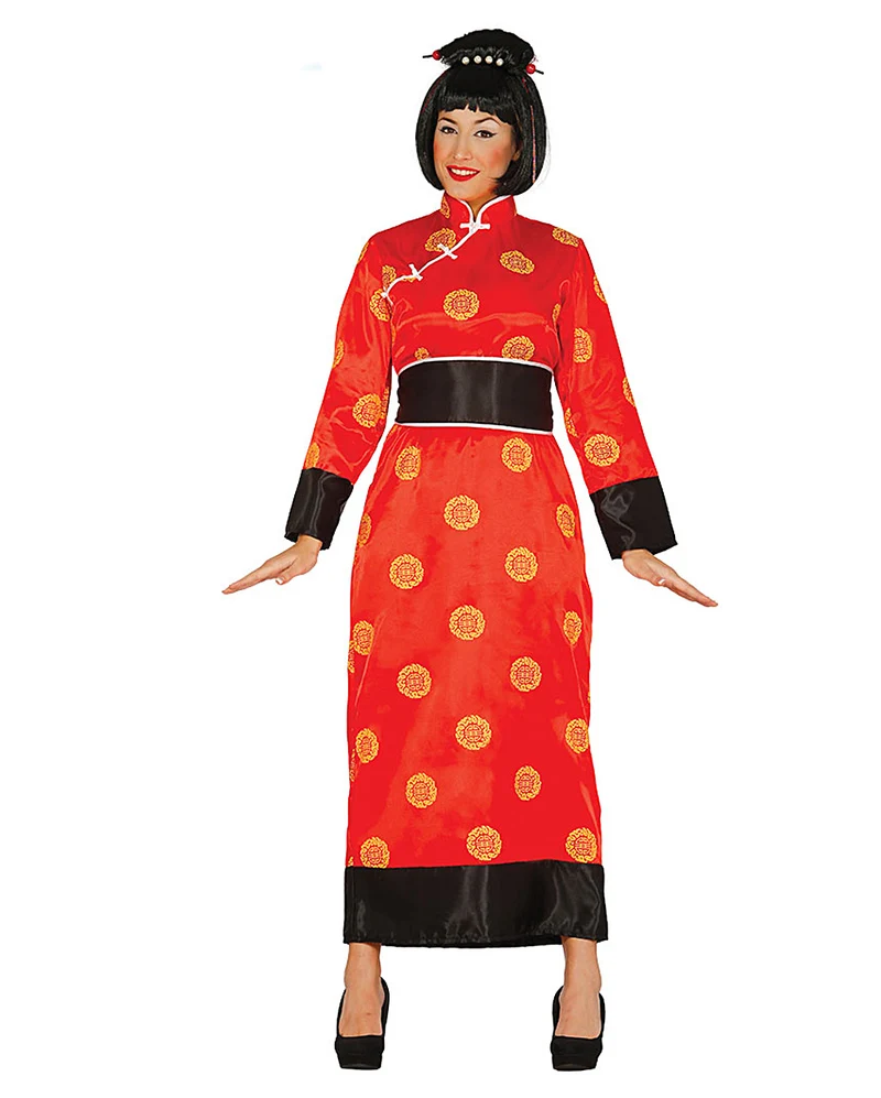 Roter Geisha Kimono