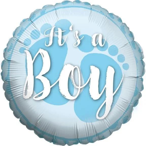 „It’s a Boy“-Heliumballon, leer, 45 cm