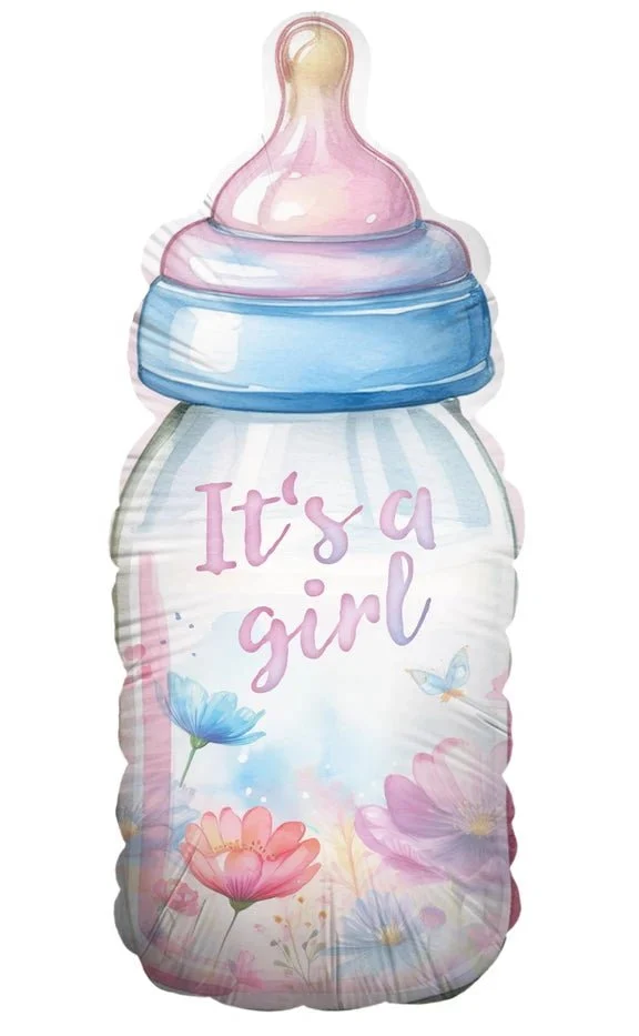 „It’s a Girl“-Heliumballon, leer, 78 cm