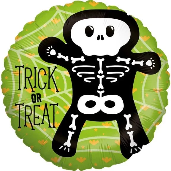 Halloween-Heliumballon „Trick or Treat“ (leer), 45 cm