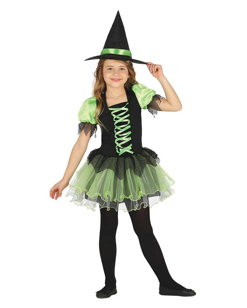 Hexen Kinderkostüm mit Tutu