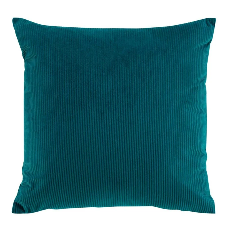 Kissen Cord Petrol 40 x 40 cm